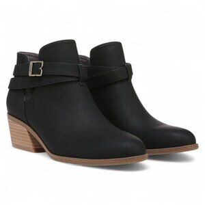 Dr. Scholl S Shoes Womens Literally Faux Leather Ankle Booties